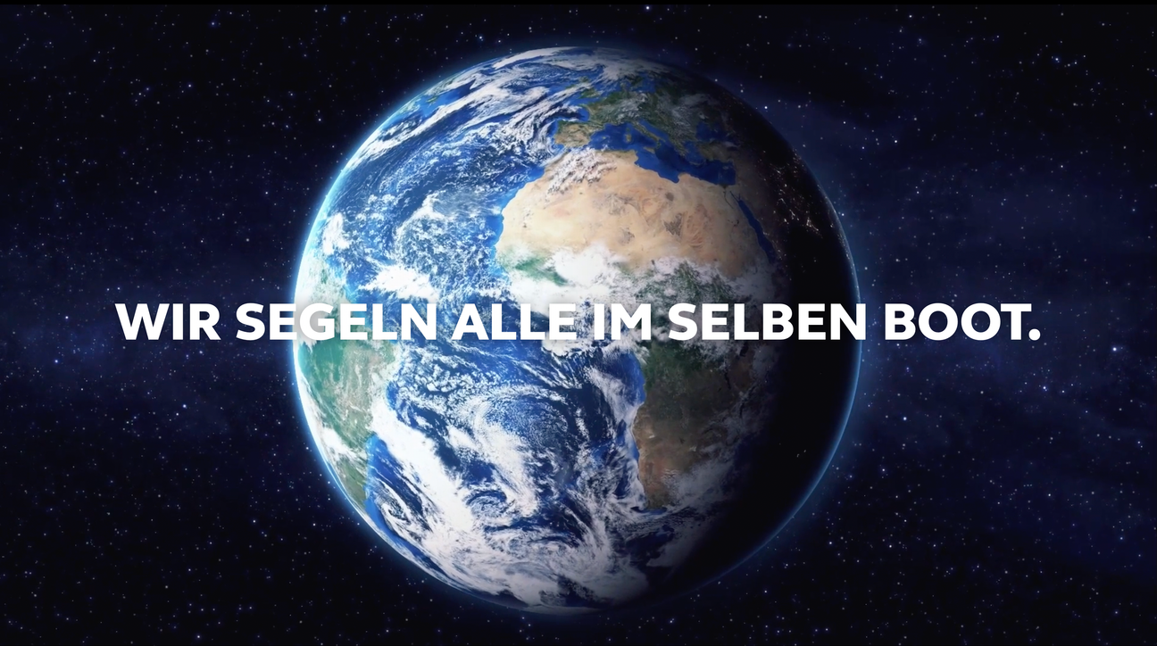 Wir segeln alle im selben Boot.